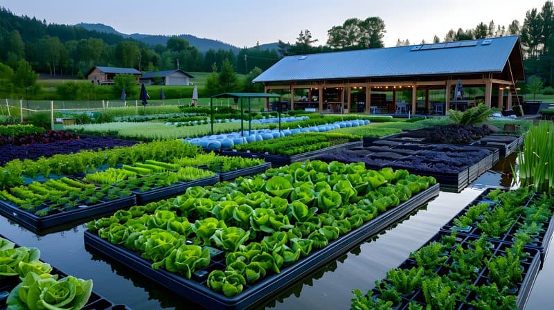 Community supported agriculture farm shared tools and rainwater collection